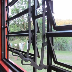 locally made window detail